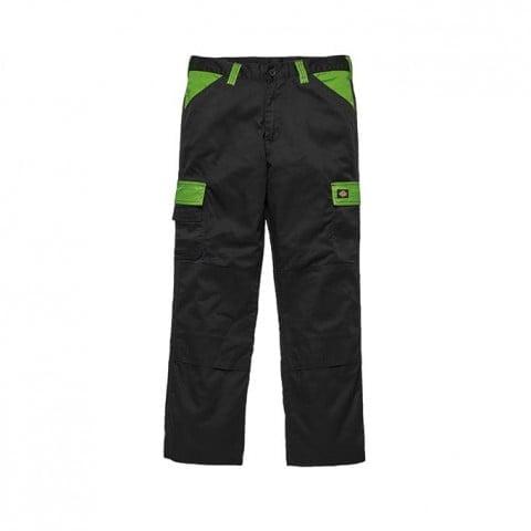 Black/Lime Green - Everyday Workwear Trousers