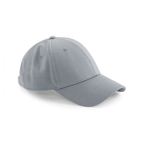 Light Grey - Czapka 6-panelowa Air Mesh