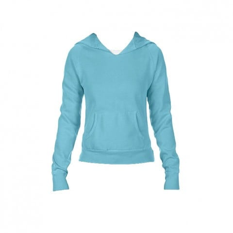 Lagoon Blue - Damska bluza Hooded CC