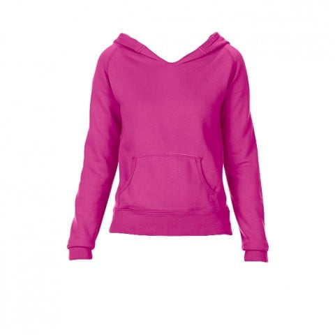 Neon Pink - Damska bluza Hooded CC