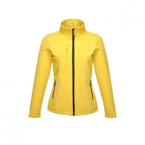 gelb jacke mit logo