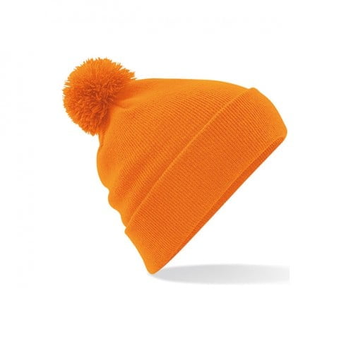 Orange - Wintermütze Original Pom Pom