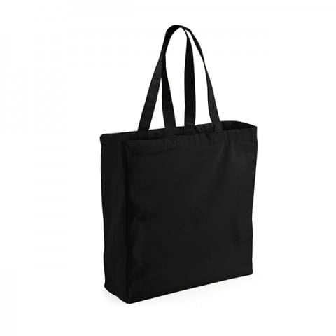 Black - Canvas Classic Shopper