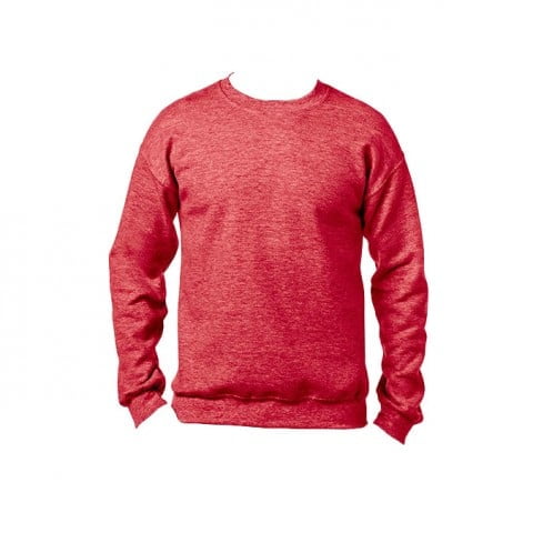 Heather Sport Scarlet Red - Bluza Crewneck Heavy Blend™