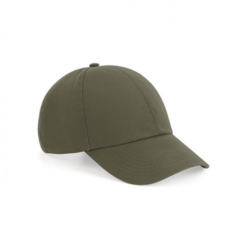 Olive Green - Organiczna czapka 6-panelowa 