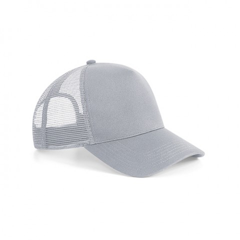 Light Grey - Czapka Trucker Snapback Mikronit