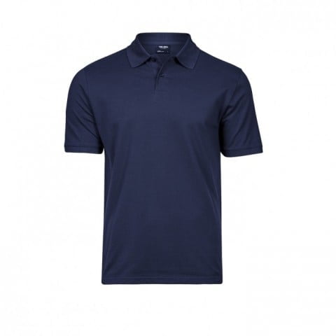 Navy - Męska koszulka polo HEAVY