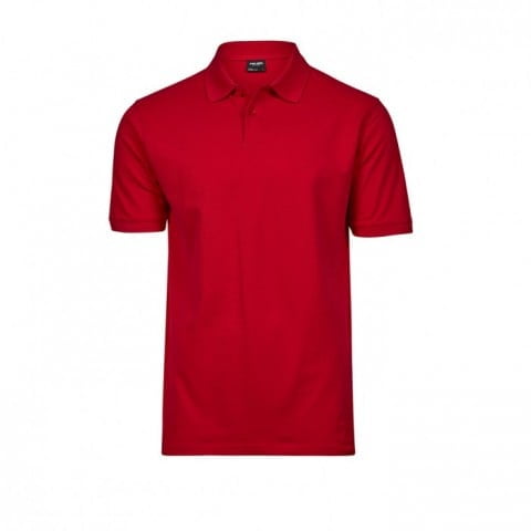 Red - Męska koszulka polo HEAVY