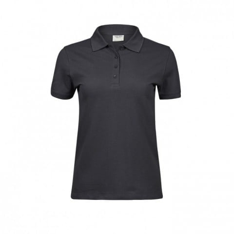 Dark Grey - Damska koszulka polo HEAVY