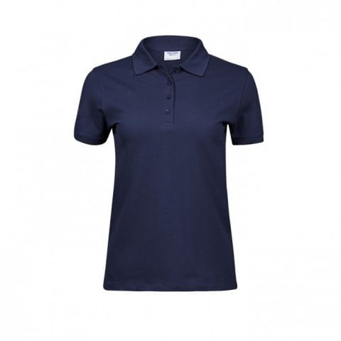 Navy - Damska koszulka polo HEAVY