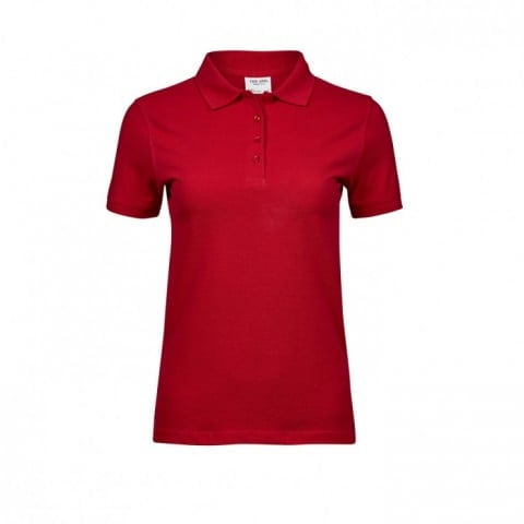 Red - Damska koszulka polo HEAVY