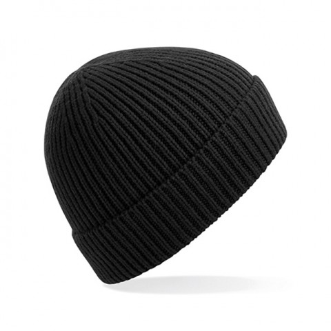 Black - Czapka dzianinowa beanie