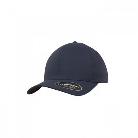 navy flexfit delta cap