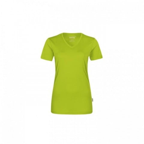 Limonkowy t-shirt Hakro Coolmax 187