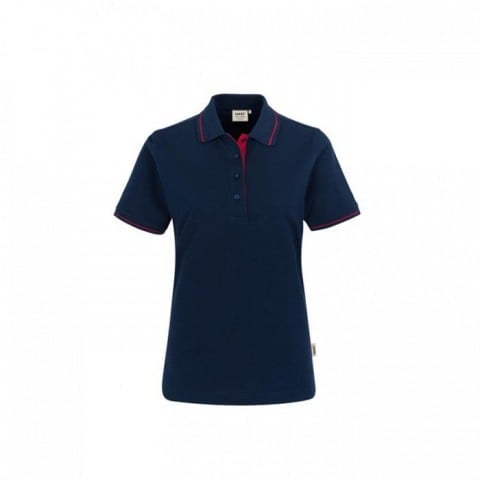 Ink Blue - Damska koszulka polo Casual 203