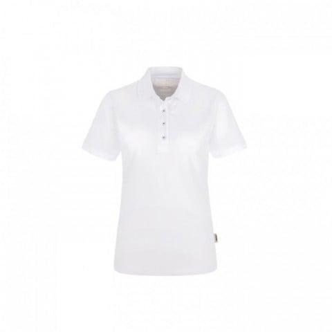 White - Damska koszulka polo COOLMAX® 206
