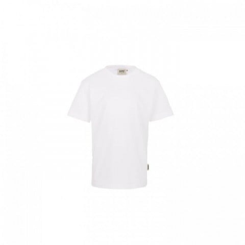Biały dziecięcy t-shirt HAKRO 210