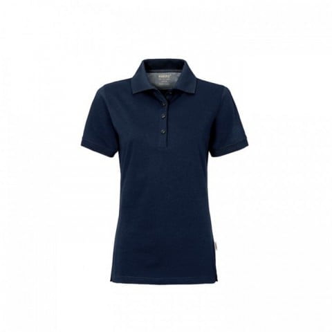 Ink Blue - Damska koszulka polo Cotton Tec 214