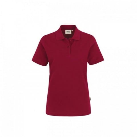 Burgundy - Damska koszulka polo Top 224