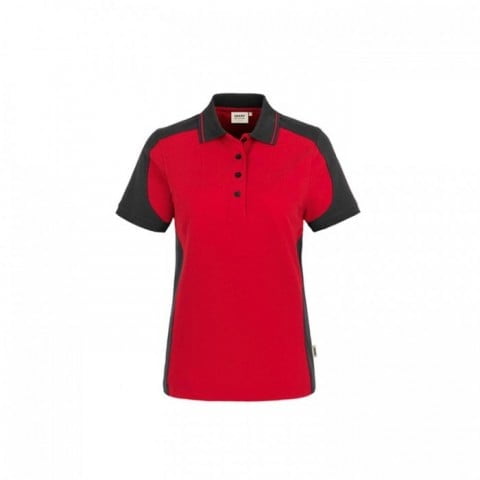 Red - Damska koszulka polo Performance Contrast 239