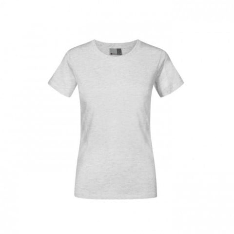 Szara damska koszulka z bawełny Promodoro Premium 3005