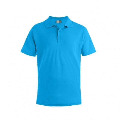 Turquoise - Męska koszulka polo Superior