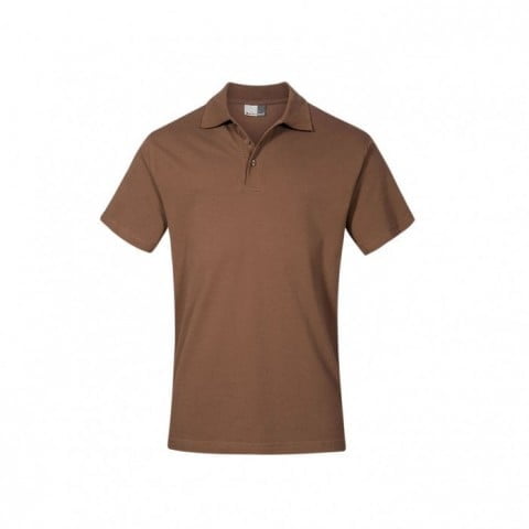 Brown - Męska koszulka polo Superior