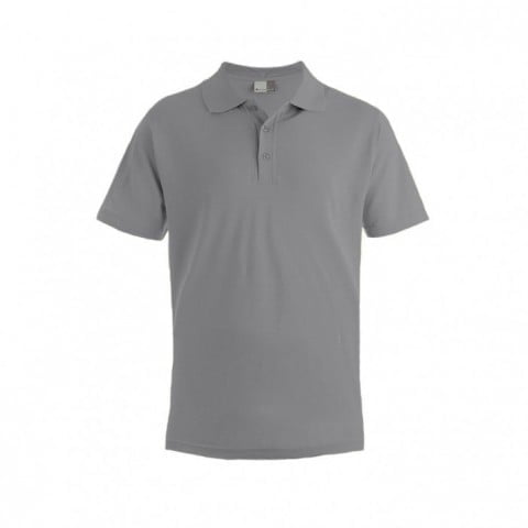 New Light Grey (Solid) - Męska koszulka polo Superior