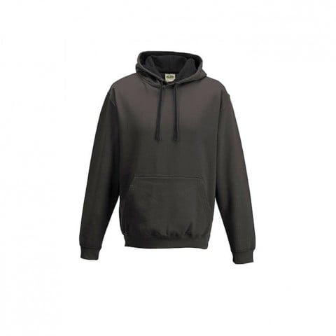 Charcoal/Jet Black - Bluza z kapturem Varsity Hoodie