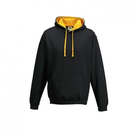 Jet Black/Gold - Bluza z kapturem Varsity Hoodie