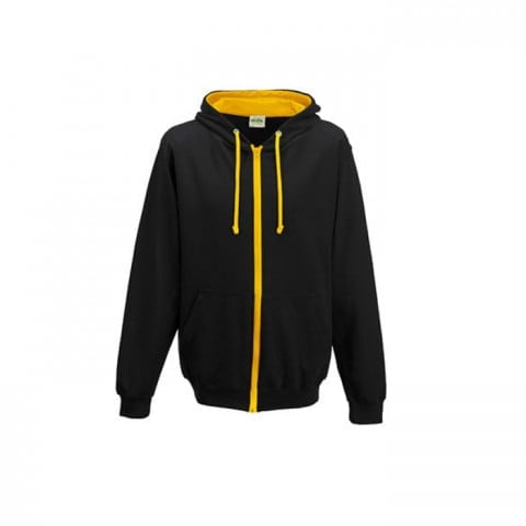 Jet Black/Gold - Bluza dwukolorowa Varsity Zoodie