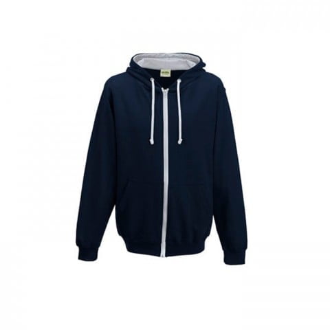 New French Navy/Heather Grey - Bluza dwukolorowa Varsity Zoodie