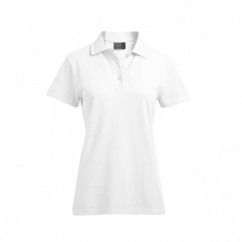 White - Ladies Poloshirt Superior