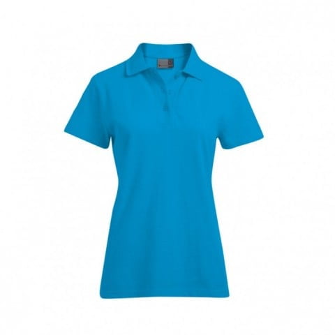 Turquoise - Damska koszulka polo Superior