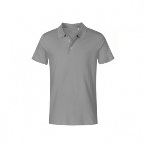 New Light Grey (Solid) - Men's Poloshirt Jersey
