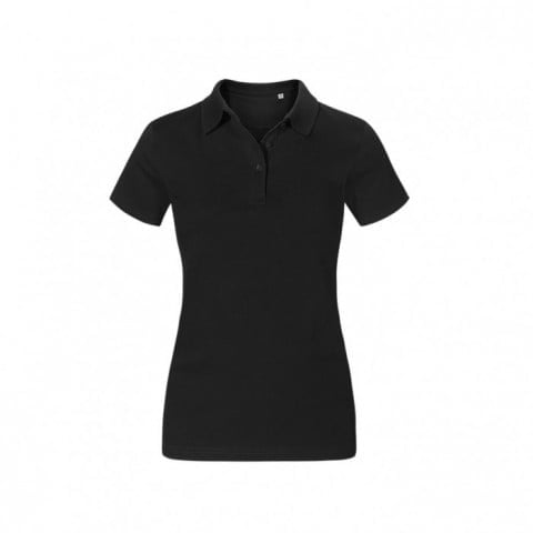 Black - Damska koszulka polo Jersey