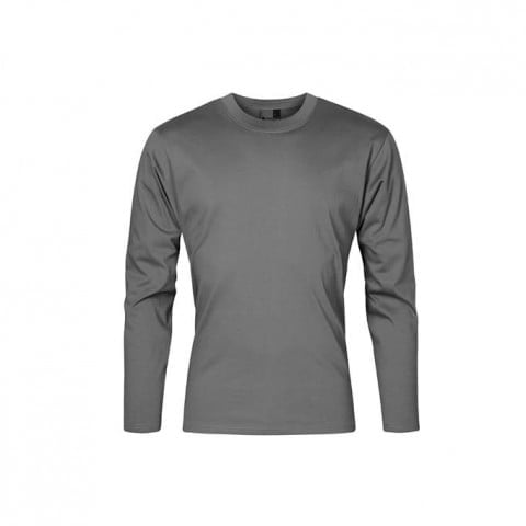 Męski longsleeve szary Premium Promodoro 4099