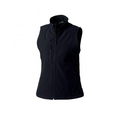 Black - Damska kamizelka softshell 141F