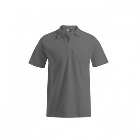 Steel Grey (Solid) - Men's Poloshirt 60/40