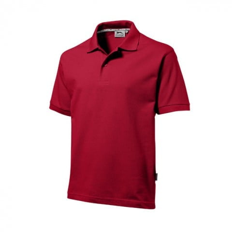 Red - Męska koszulka polo Forehand