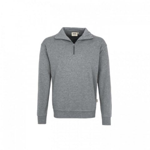 Mottled Grey - Bluza premium z półzamkiem 451