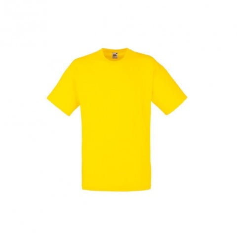 Żółta koszulka do własnego haftu Fruit of the Loom 61-036-0