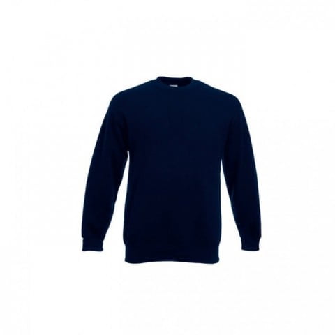 Deep Navy - Bluza Crewneck Set-In