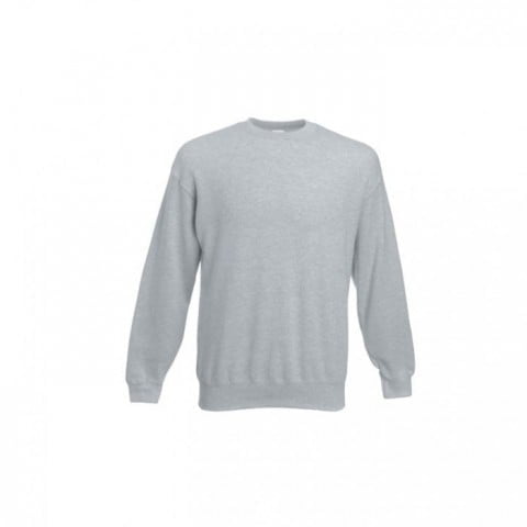 Heather Grey - Bluza Crewneck Set-In