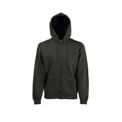 Charcoal - Bluza z zamkiem Premium Hooded