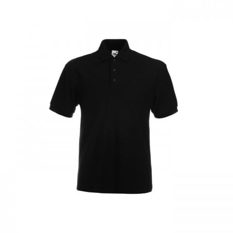 Black - Koszulka polo HEAVY 65/35