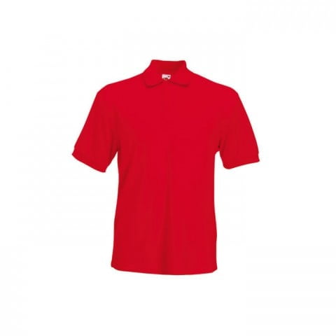 Red - Koszulka polo HEAVY 65/35