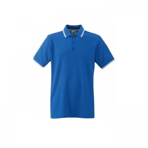 Royal Blue - Koszulka polo Tipped