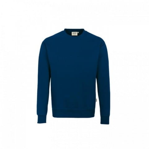 Navy Blue - Bluza premium typu crewneck 471