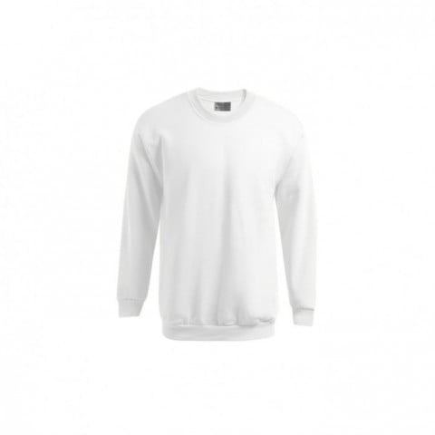 White - Męska bluza Crewneck 100